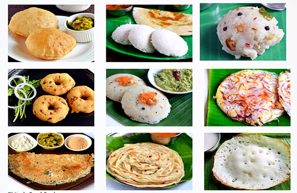 south Indian Breakfasts